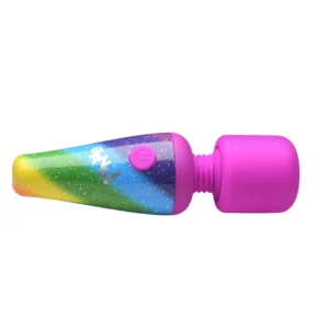 BANG! Rainbow Mini Silicone Wand Massager