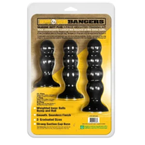 Boneyard | Bangers Silicone Butt Plug Training Kit