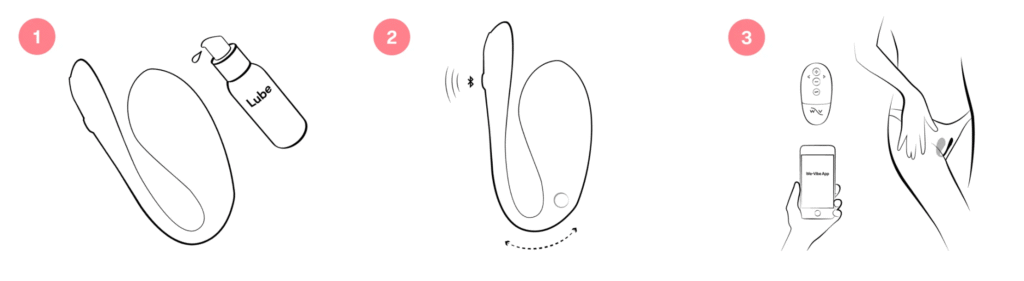We-Vibe Jive 2 Wearable Dual Stimulation Egg Vibrator - How to Play