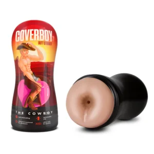 Coverboy By Blush - Cowboy Self Lubricating Realistic Beige Butt Stroker