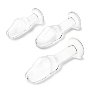Gläs 3PC Helmet Head 4, 5 & 6 Glass Anal Training Kit