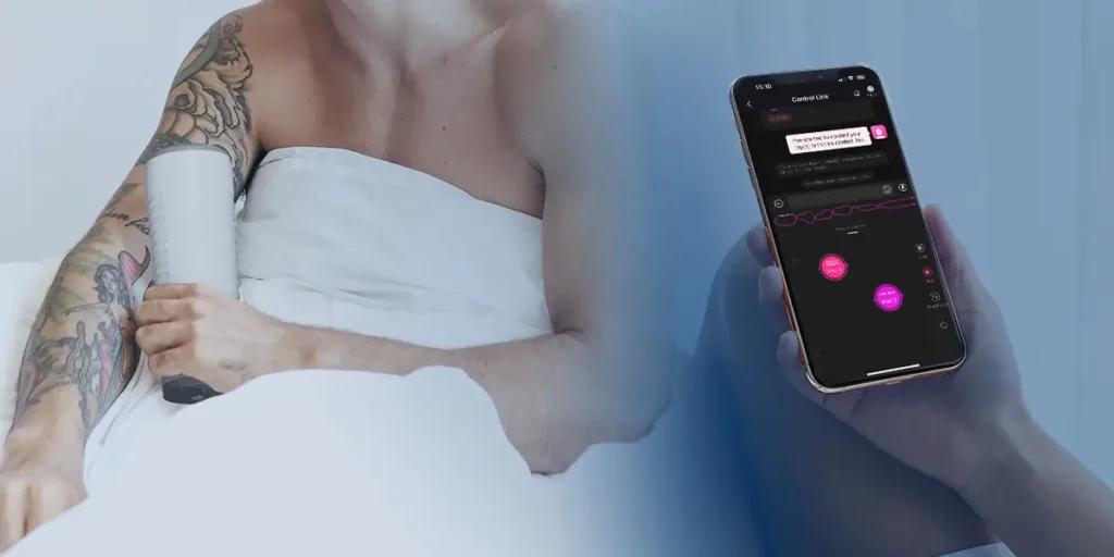 Lovense Max 2 High Tech Automatic Male Masturbator - Couples Play - Live Remote Control