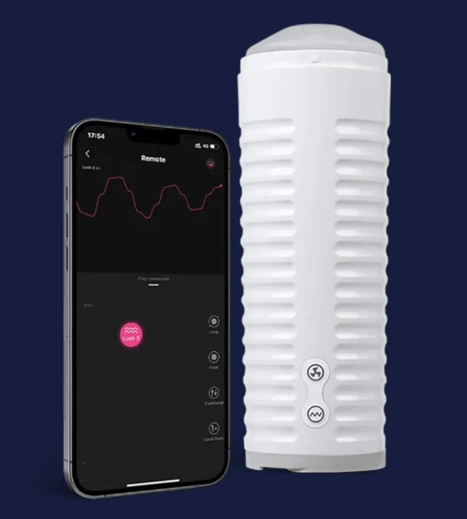Lovense Max 2 High Tech Automatic Male Masturbator - Remote App Features