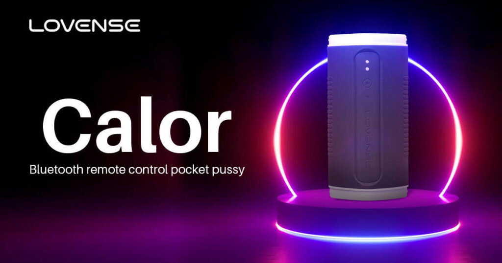 Lovense Calor Bluetooth Remote Control Pocket Pussy