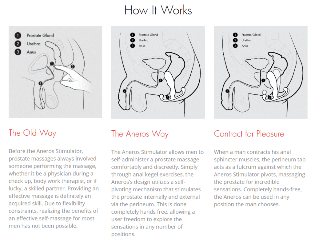 How Aneros Prostate Stimulators Work