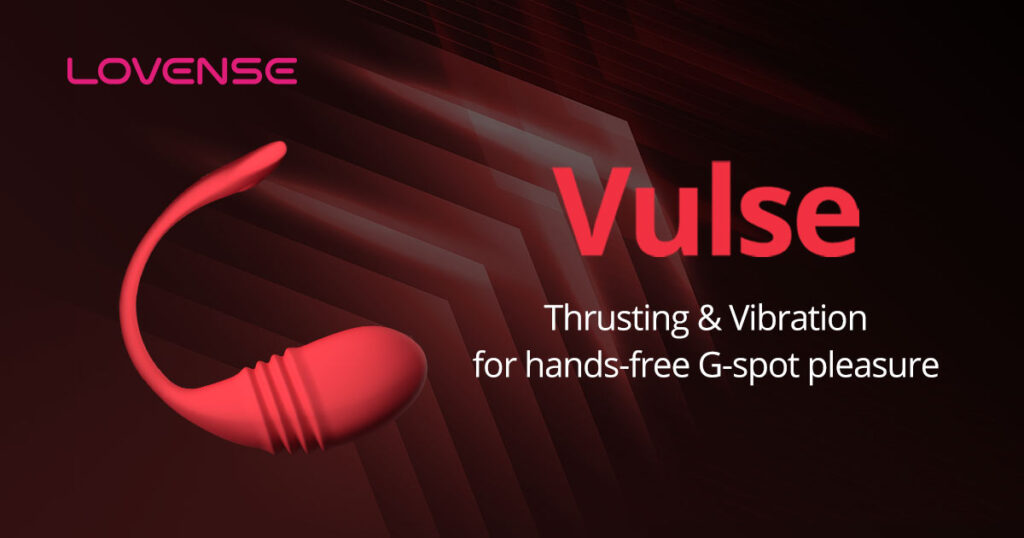 Lovense Vulse Thrusting & Vibrating App-controlled Love Egg