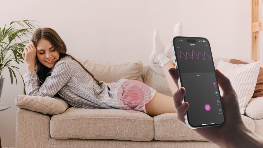 Lovense Vulse Thrusting & Vibrating App-controlled Love Egg - Partner Play